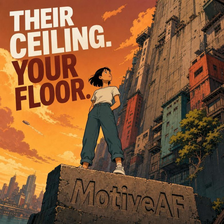 Their ceiling, your floor. — MotiveAF