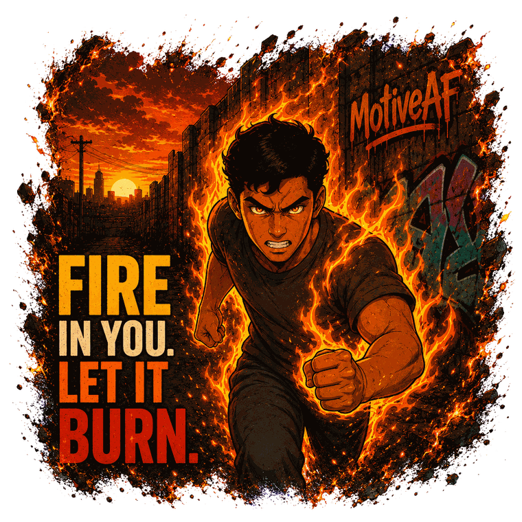 Fire in you. Let it burn. — MotiveAF