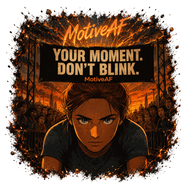 Your moment. Don't blink. — MotiveAF